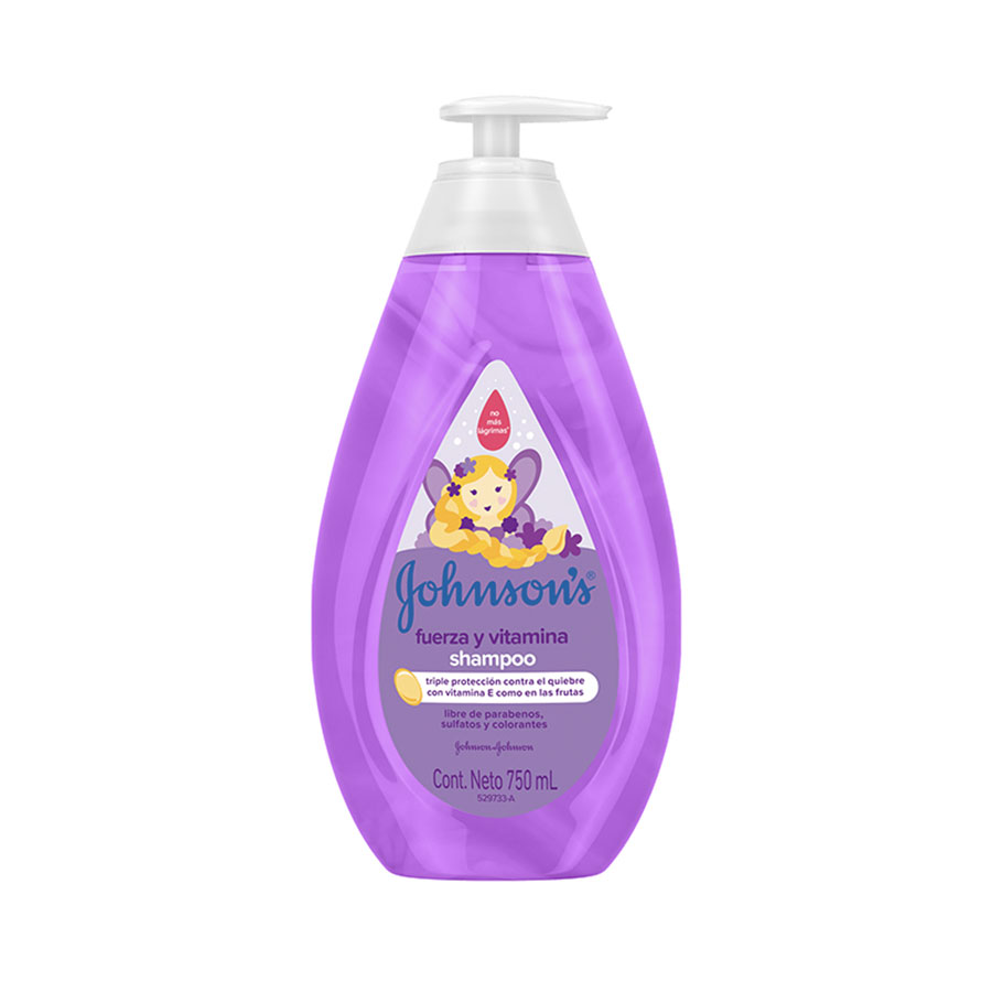 Imagen de  Shampoo JOHNSON&JOHNSON Baby Fuerza y Vitamina 750 ml