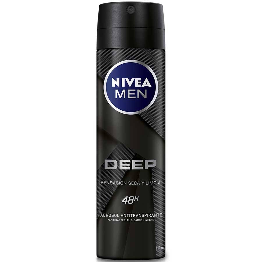 Imagen de  Desodorante NIVEA Deep Aerosol 150 ml