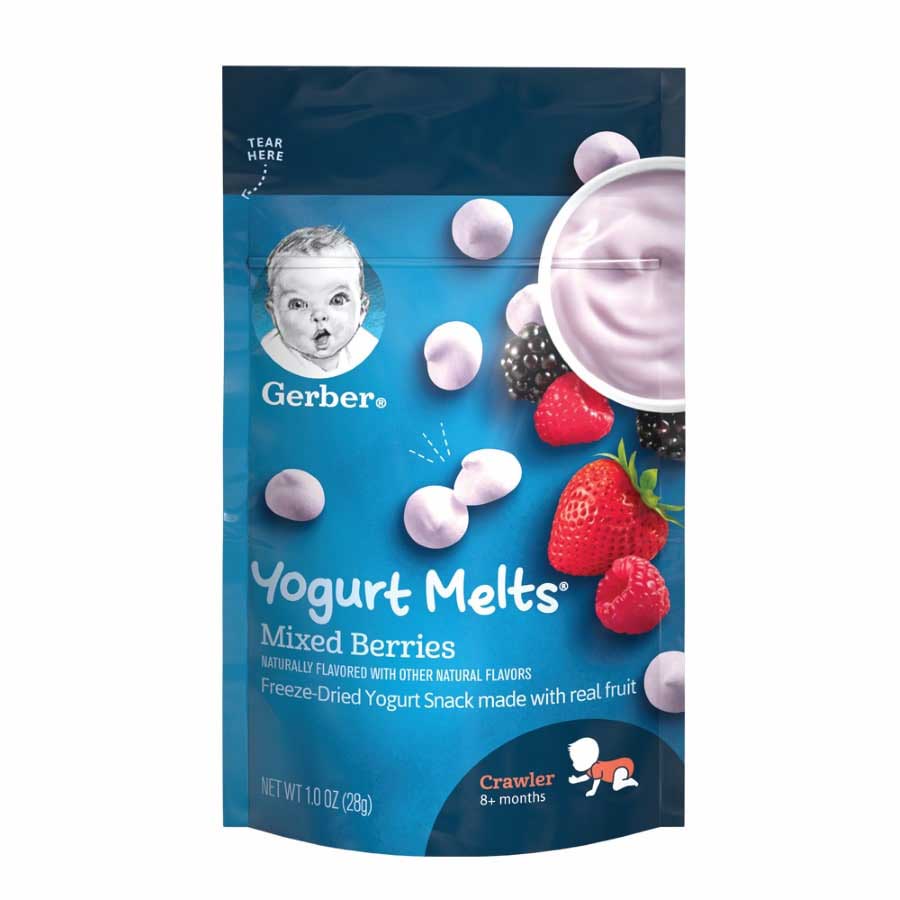 Imagen de  Yogurt GERBER YOGURT MELTS Melts Mora Azul