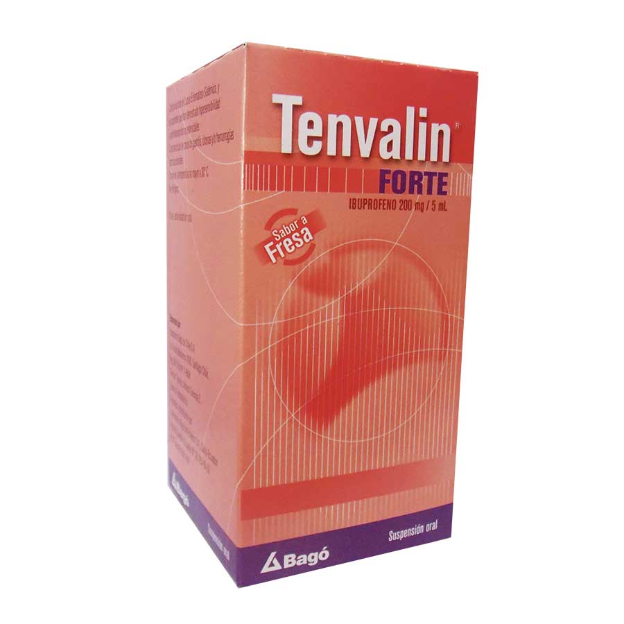 Imagen de  TENVALIN Forte 200  mg Suspensión oral 100ml