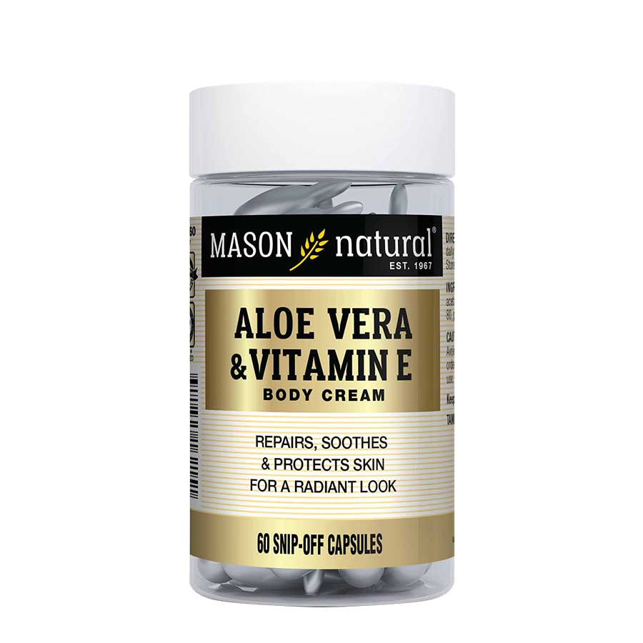 Imagen de  Aloe Vera y Vitamina E MASON Cápsulas x 60