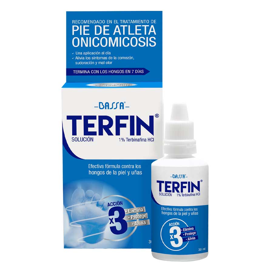 Imagen de  Pie de Atleta y Antimicóticos TERFIN 1% Solución 30 ml