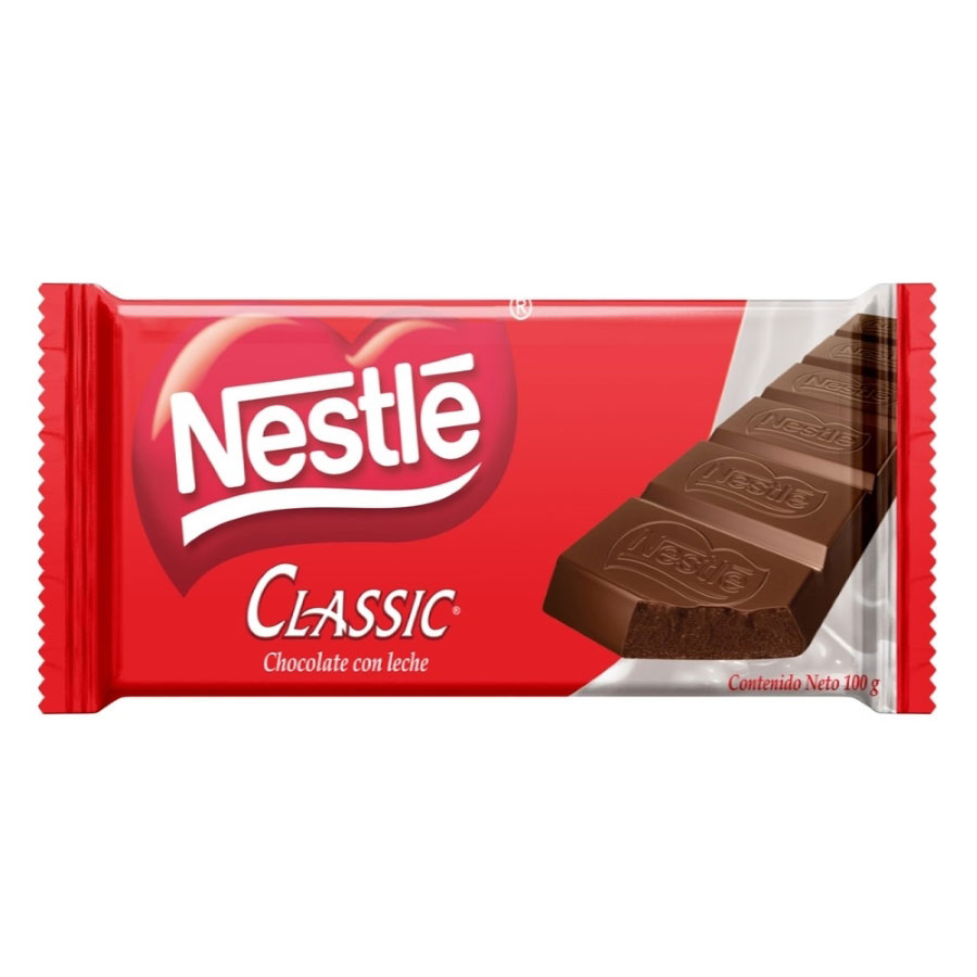 Imagen de  Chocolate NESTLE CHOCOLATE NESTLE CLAS LECHx100GRx1 Chocolate
