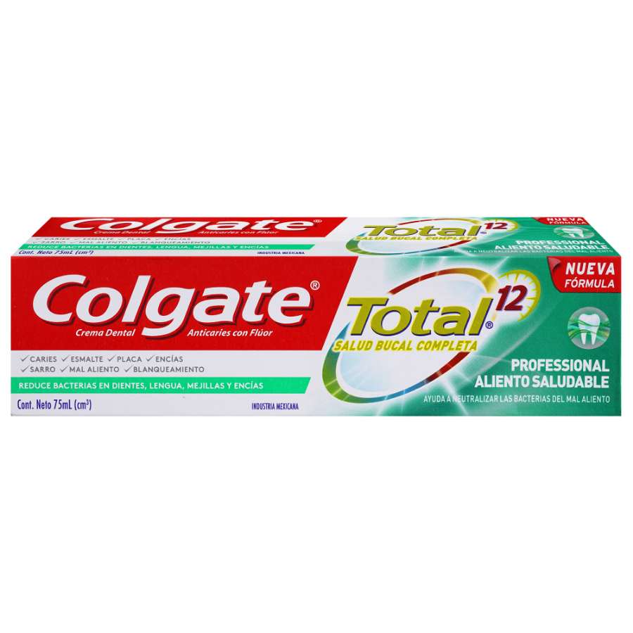 Imagen de  Crema Dental COLGATE Total-12 Professional Aliento Saludable 75 ml