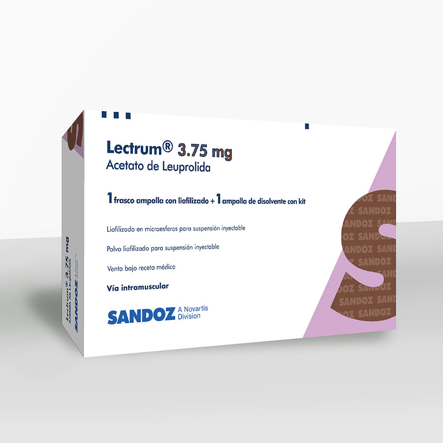 Imagen de  LECTRUM 3.75 mg NOVARTIS en Polvo