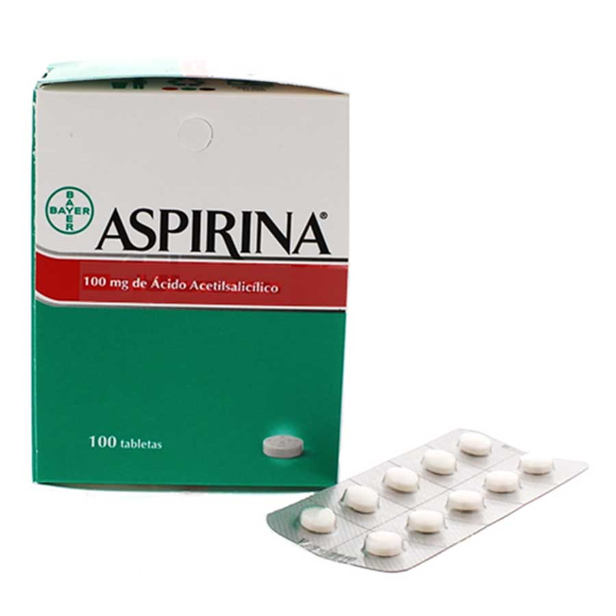 Imagen de  ASPIRINA 100 100 mg Tableta x 100