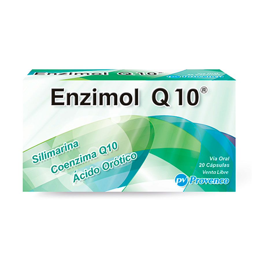 Imagen de  ENZIMOL 140 mg x 25 mg x 10mg Cápsulas x 20