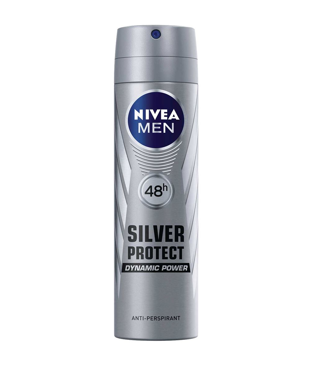 Imagen de  Desodorante NIVEA Men Silver Protect Aerosol 150 ml