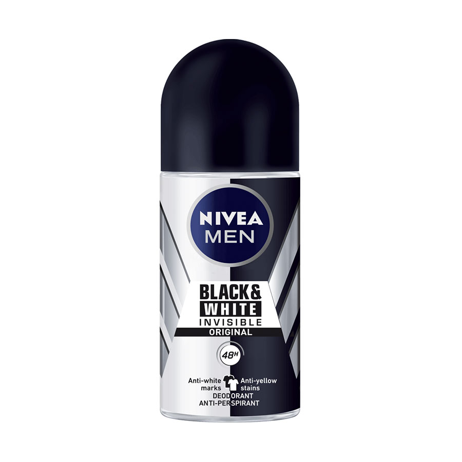 Imagen de  Desodorante NIVEA Men Invisible Black & White Roll-On 50 ml