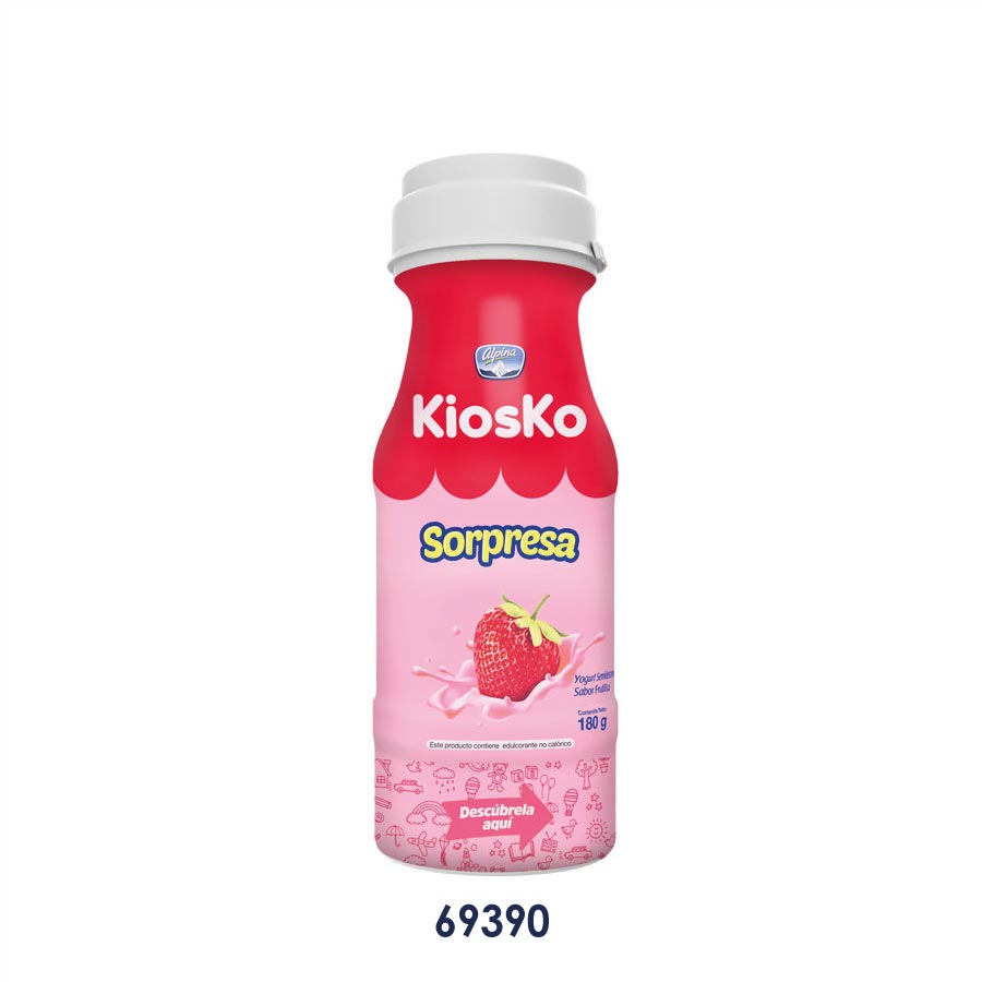 Imagen de  Yogurt KIOSKO Fresa 180 g