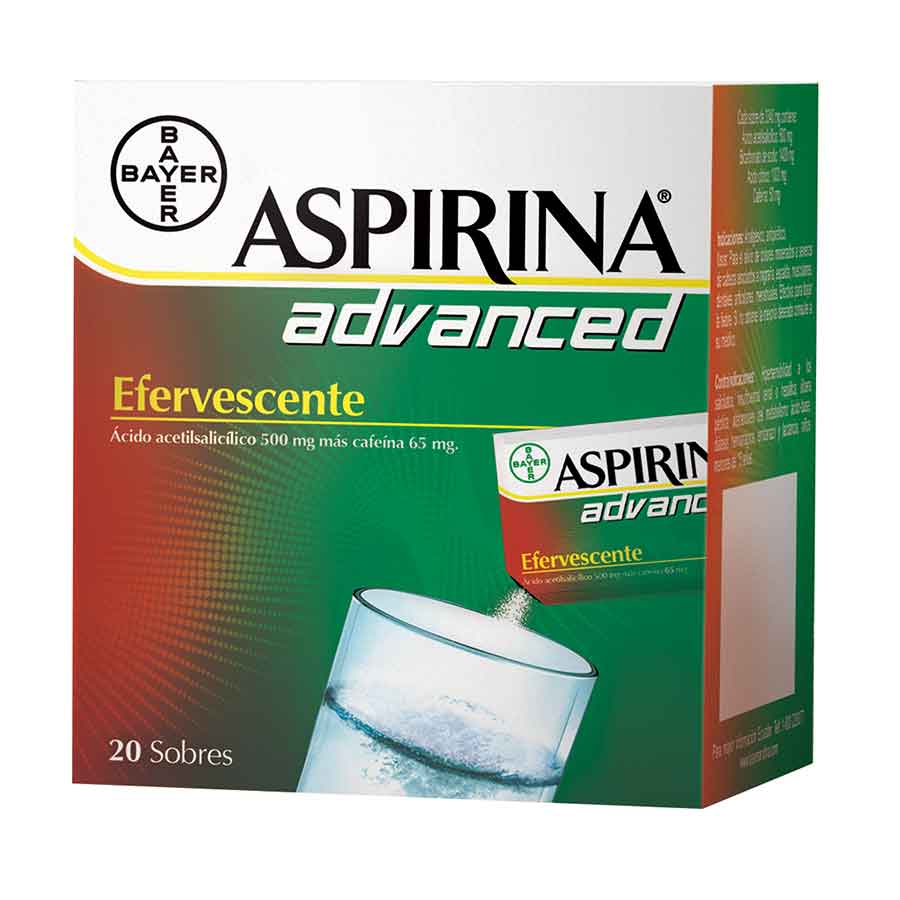 Imagen de  ASPIRINA 50 mg x 500 mg en Polvo x 20