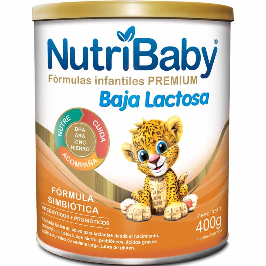 Imagen de  Fórmula Infantil NUTRIBABY Premium Baja Lactosa 400 g