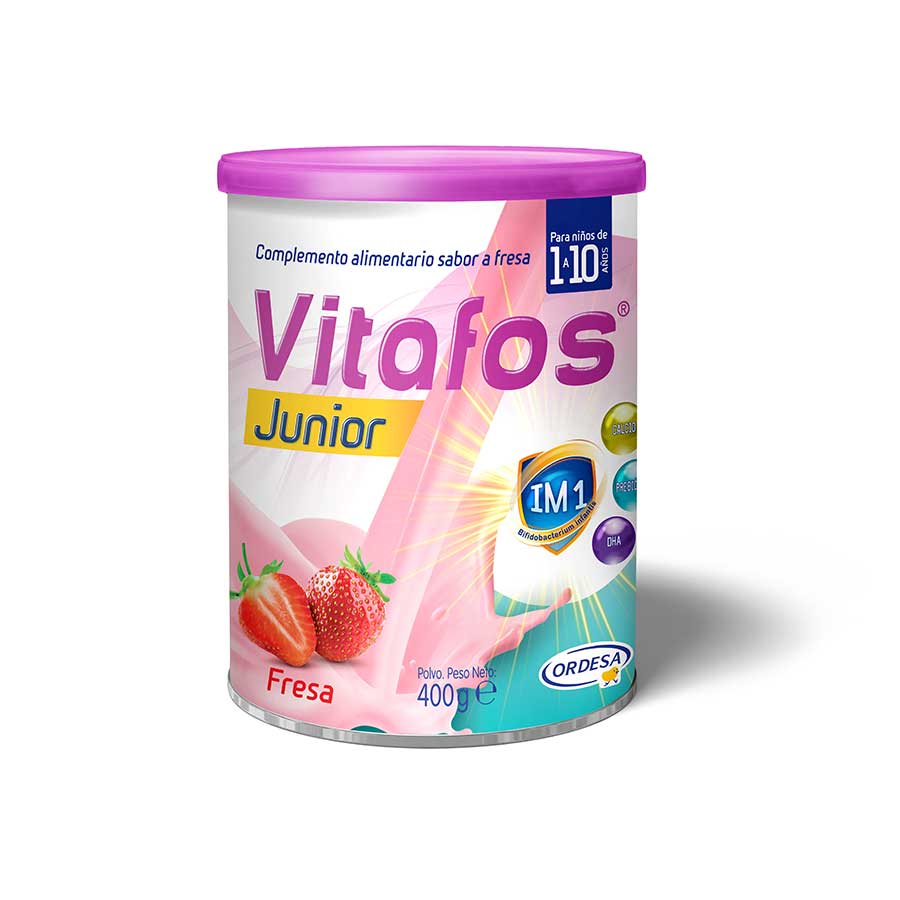 Imagen de  VITAFOS Junior Fresa en Polvo 400 g