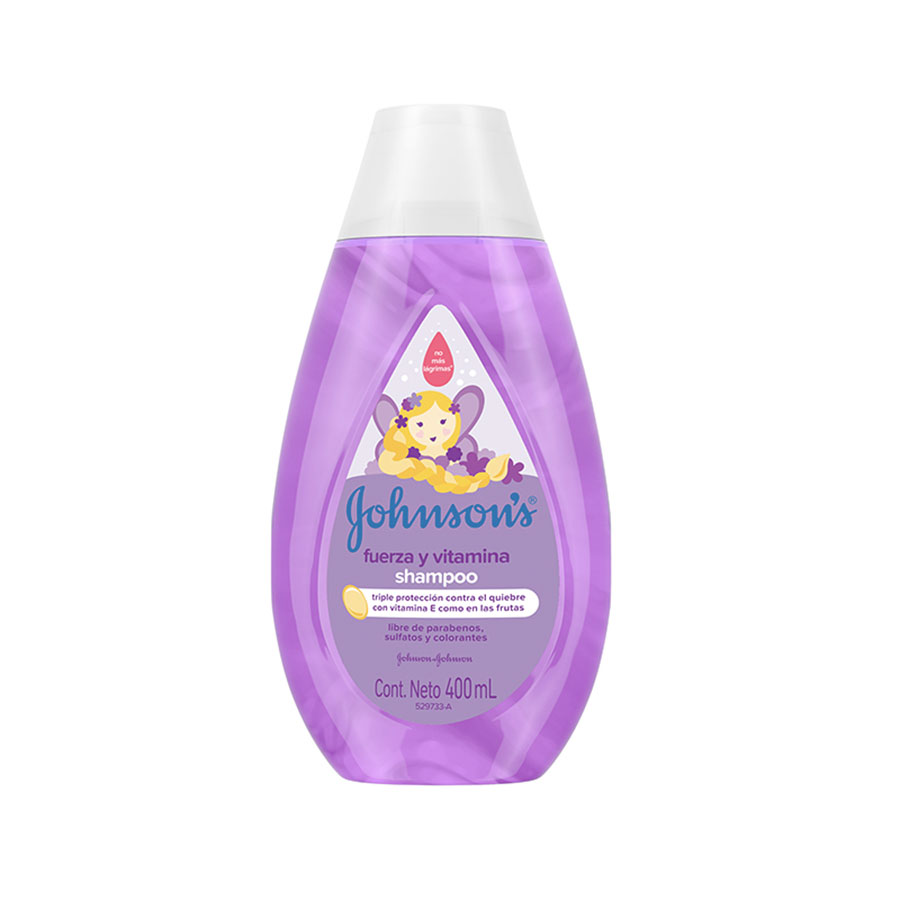 Imagen de  Shampoo JOHNSON&JOHNSON Baby Fuerza y Vitamina 400 ml