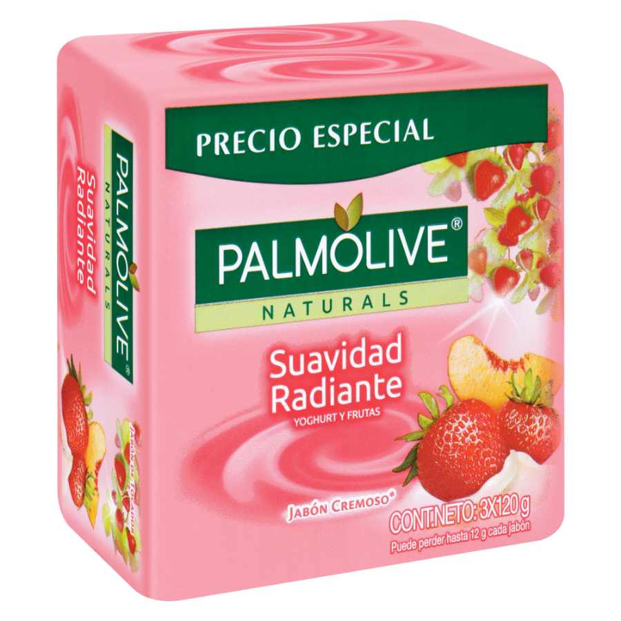 Imagen de  Jabón en Barra PALMOLIVE Yoghurt & Frutas 3 unidades