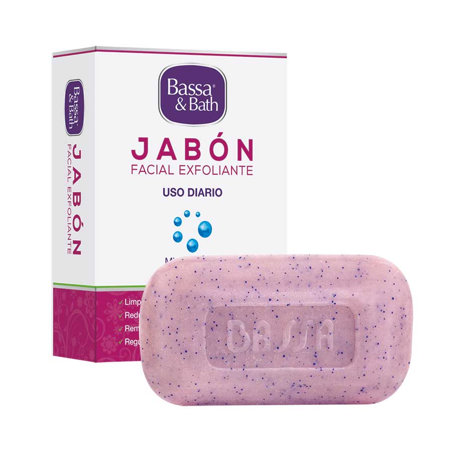 Imagen de  Jabón en Barra BASSA & BATH Facial Exfoliante 90 g