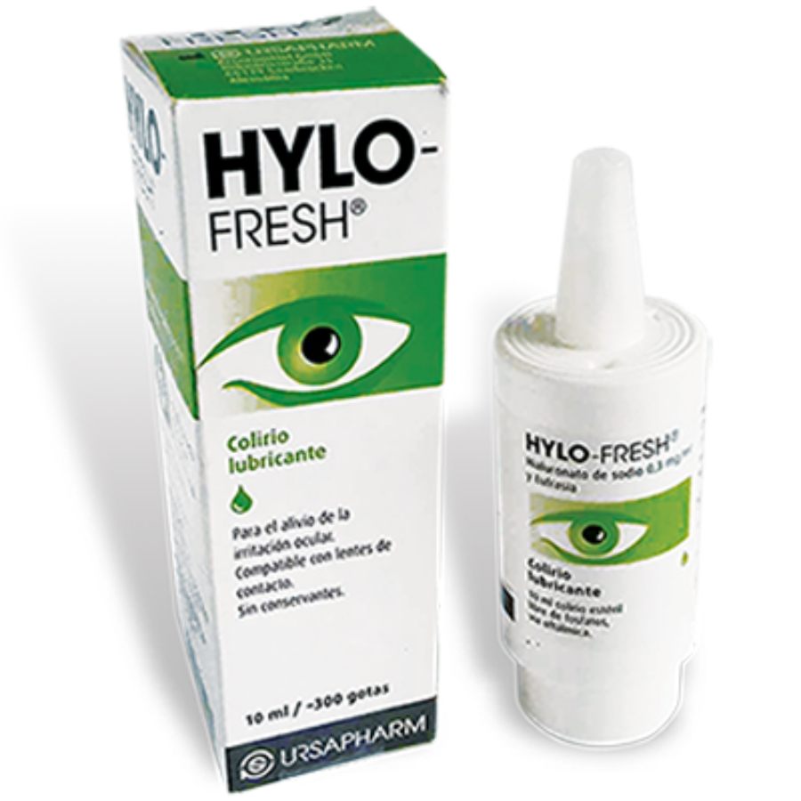 Imagen de  Lubricante Oftálmico HYLO FRESH 0,3 mg x 1mg/ml en Gotas 10 ml
