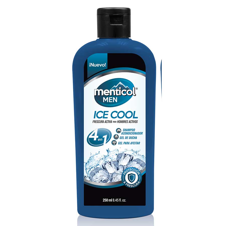 Imagen de  Shampoo MENTICOL-MEN Men Ice Cool 250 ml