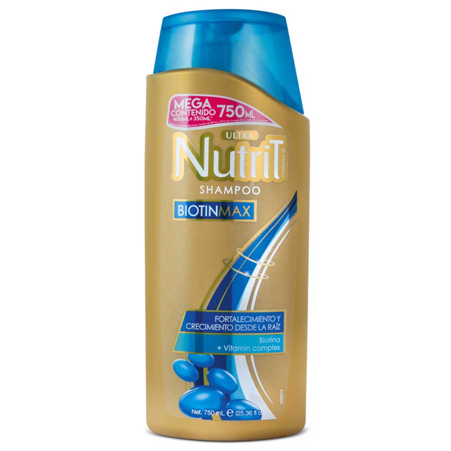 Imagen de  Shampoo ULTRA NUTRIT COMPLEX Biotin Max 750 ml