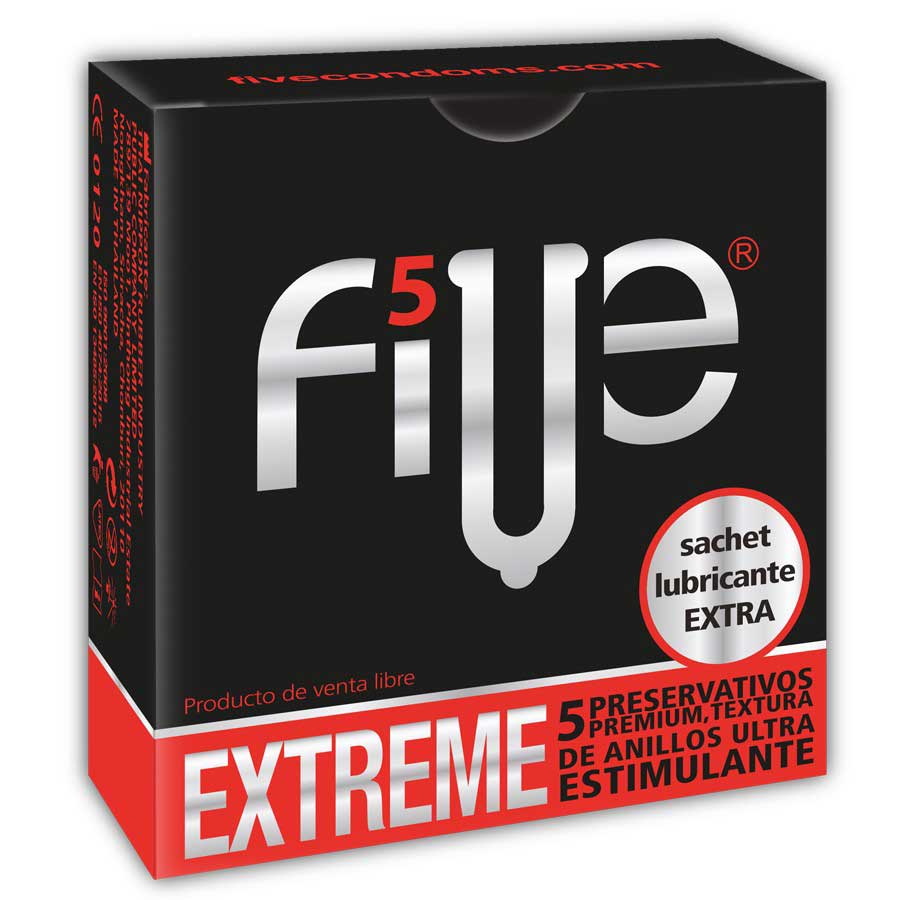 Imagen de  Preservativo FIVE Extreme 5 unidades