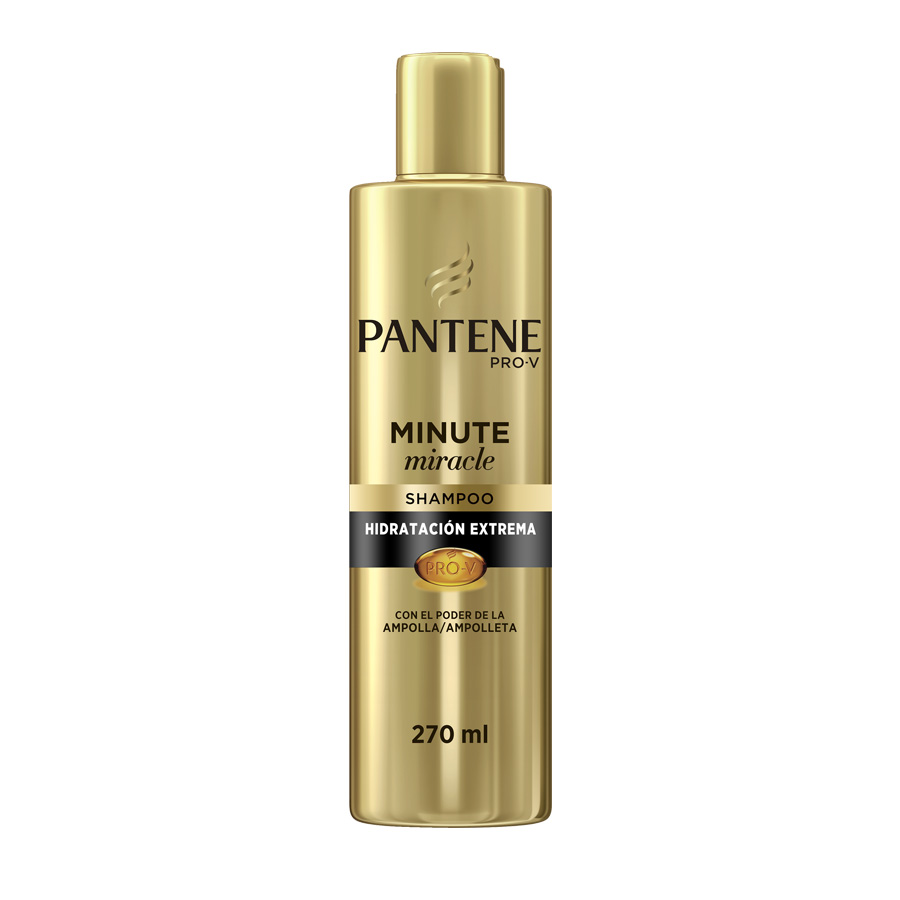 Imagen de  Shampoo PANTENE Miracle Hidratación Extrema 270 ml