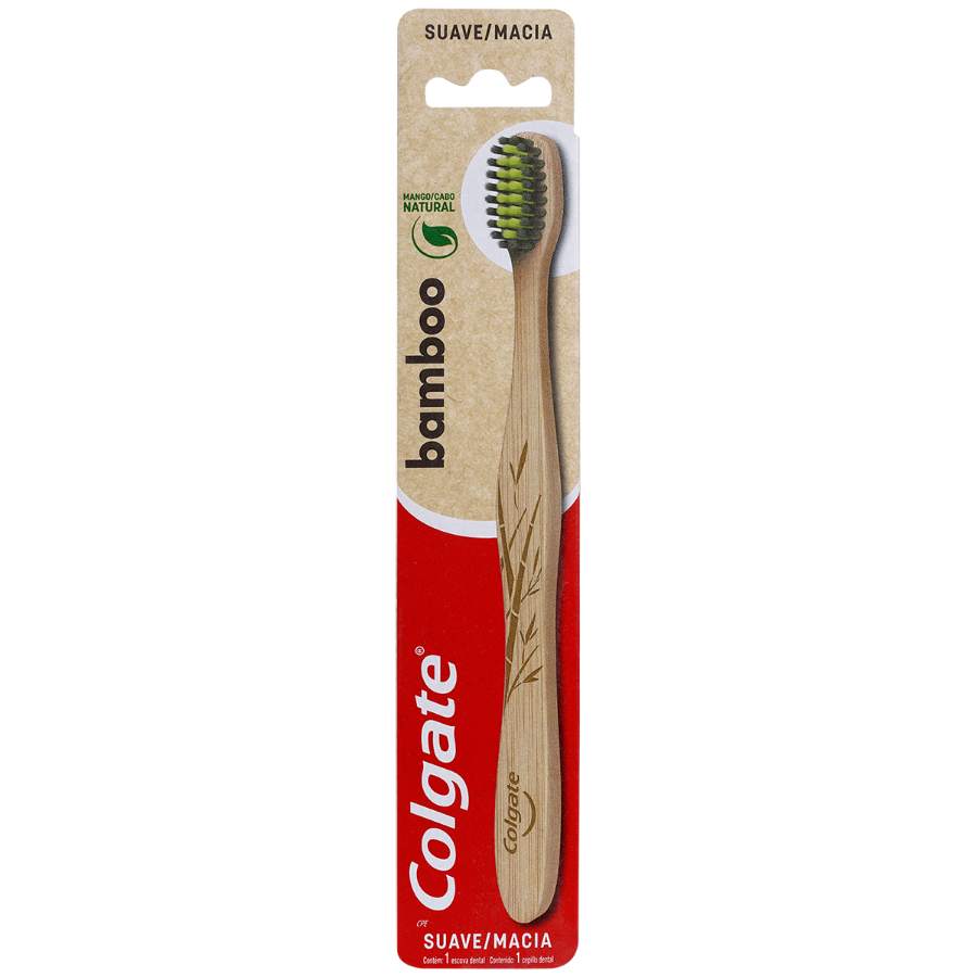 Imagen de  Cepillo Dental COLGATE Bamboo Mango Natural