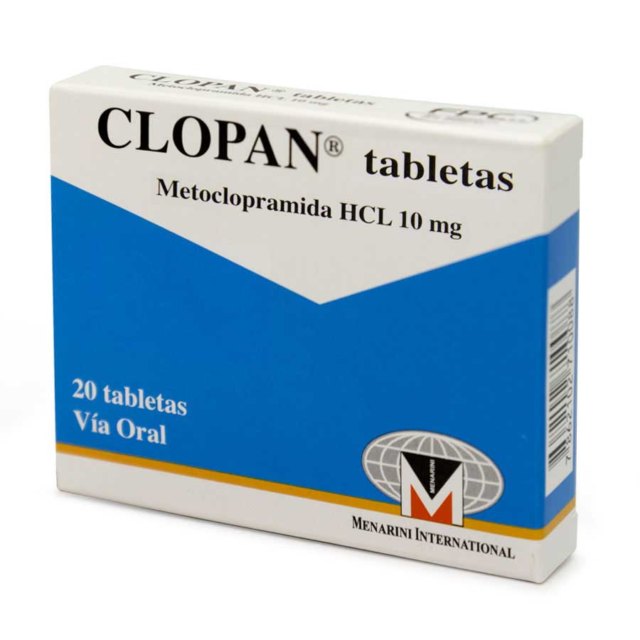 Imagen para  CLOPAN 10 mg MENARINI x 20 Tableta                                                                                              de Pharmacys