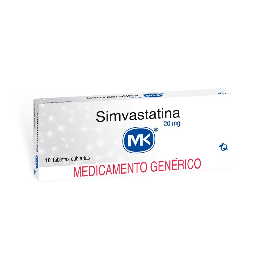 Imagen para Simvastatina MK de Pharmacys