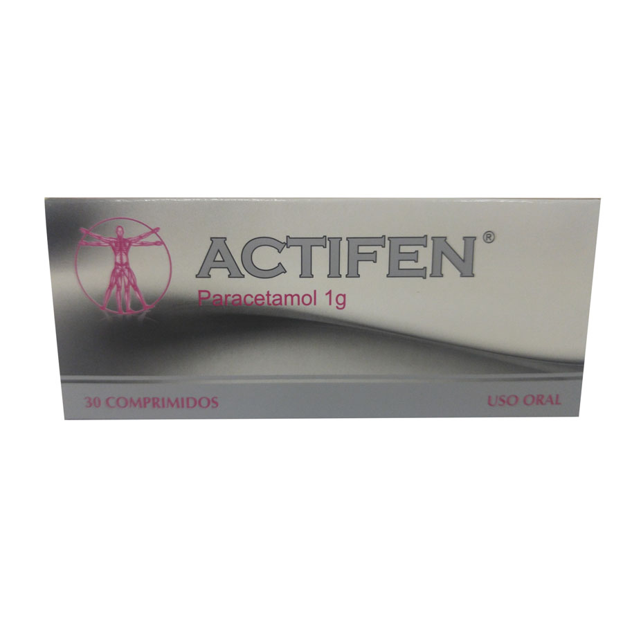 Imagen para  ACTIFEN 1 g HELSINNPHARM x 30 Comprimidos                                                                                       de Pharmacys