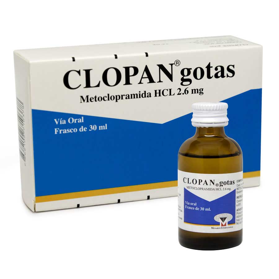 Imagen de  CLOPAN 2,6 mg MENARINI en Gotas Chicle