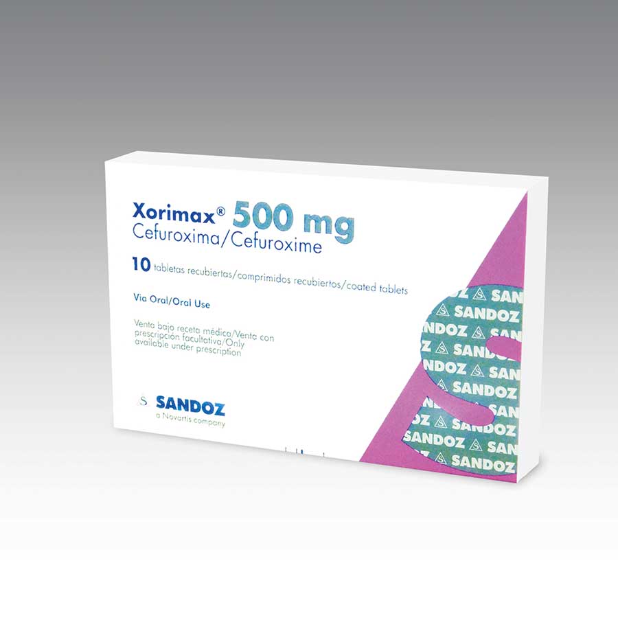 Imagen para  XORIMAX 500 mg NOVARTIS x 10 Tableta Recubierta                                                                                 de Pharmacys