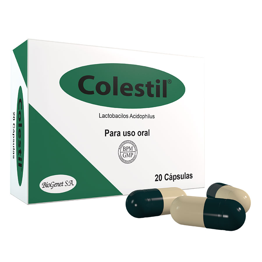 Imagen de  COLESTIL 100 mg x 20 Cápsulas