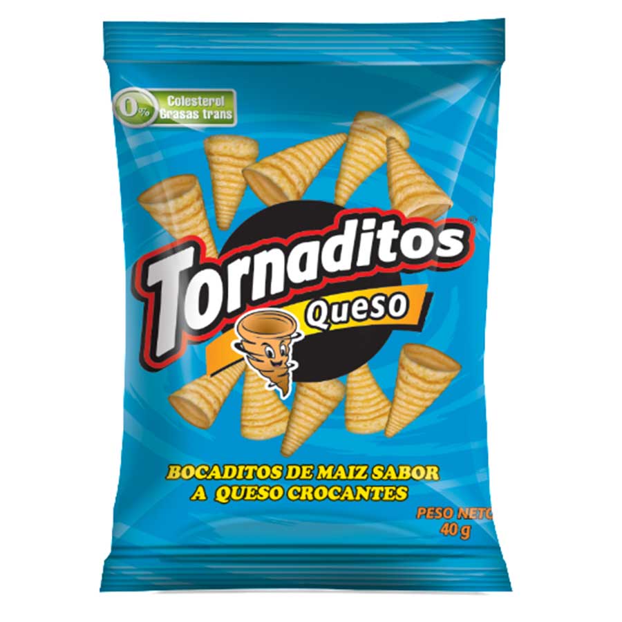 Imagen de  Snack Mixto TORNADITOS Queso 50 g