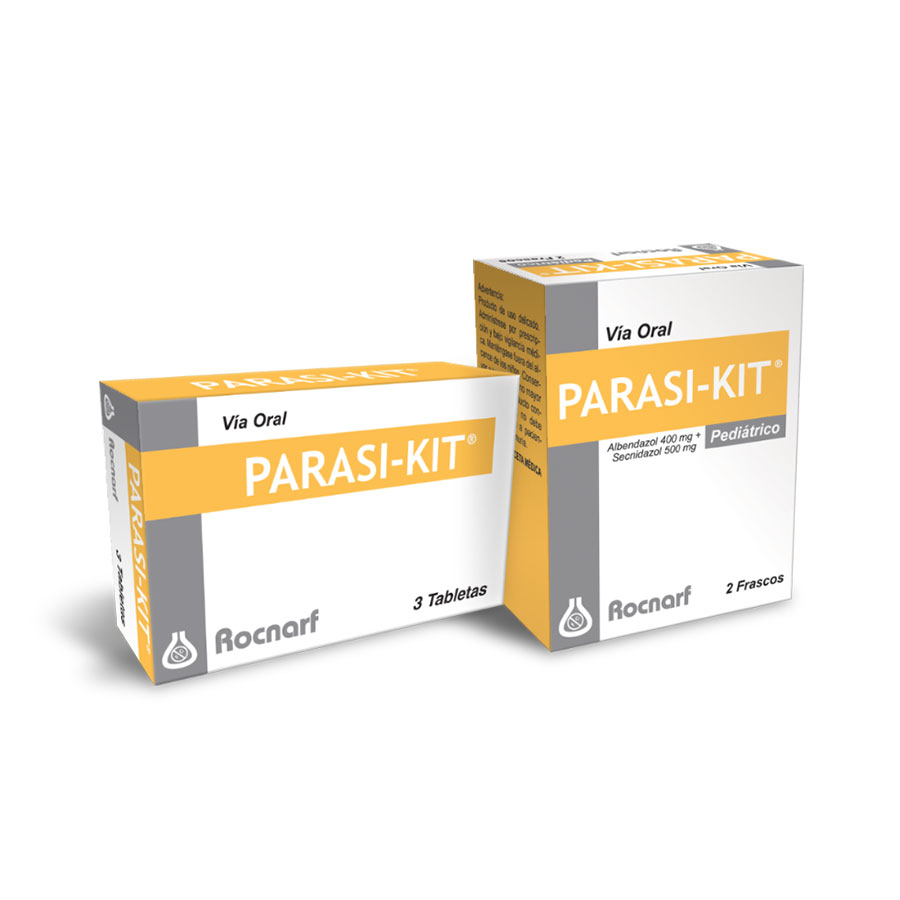 Imagen para  PARASI-KIT 400 mg x 1 g ROCNARF x 6 Tableta                                                                                     de Pharmacys