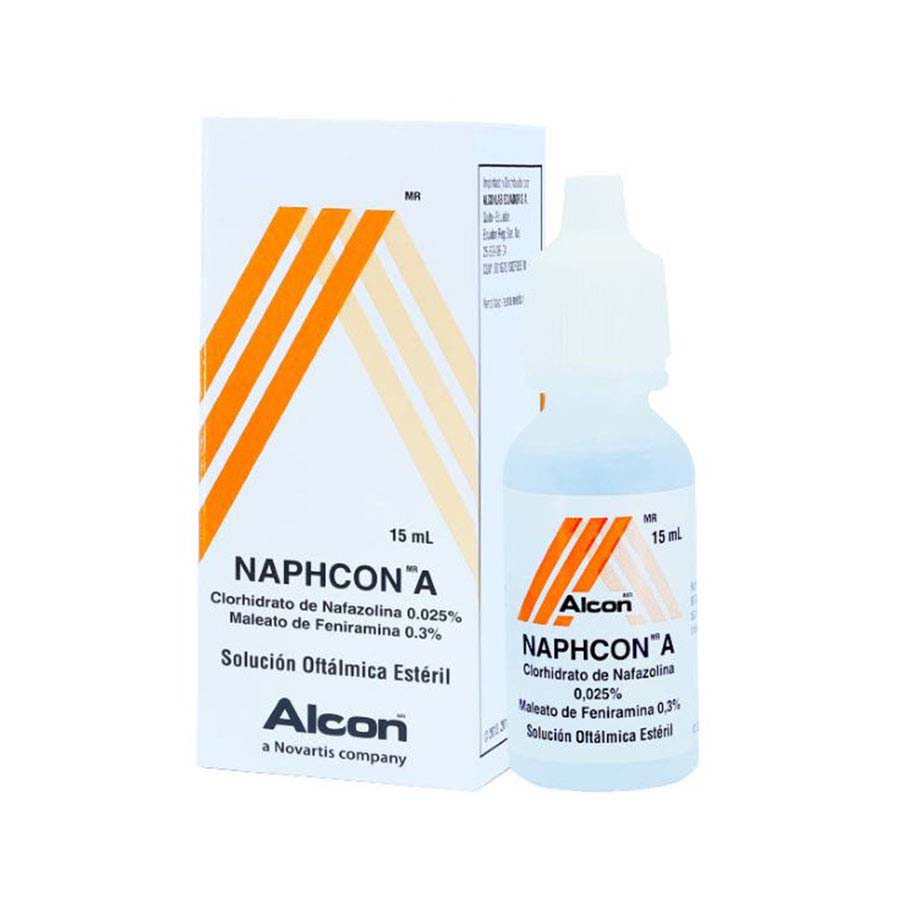 Imagen de  NAPHCON 0,25 mg x 3 mg ALCON en Gotas