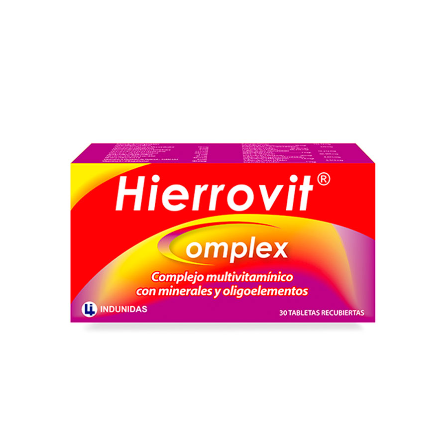 Imagen para  HIERROVIT x 30 Complex Tableta                                                                                                  de Pharmacys