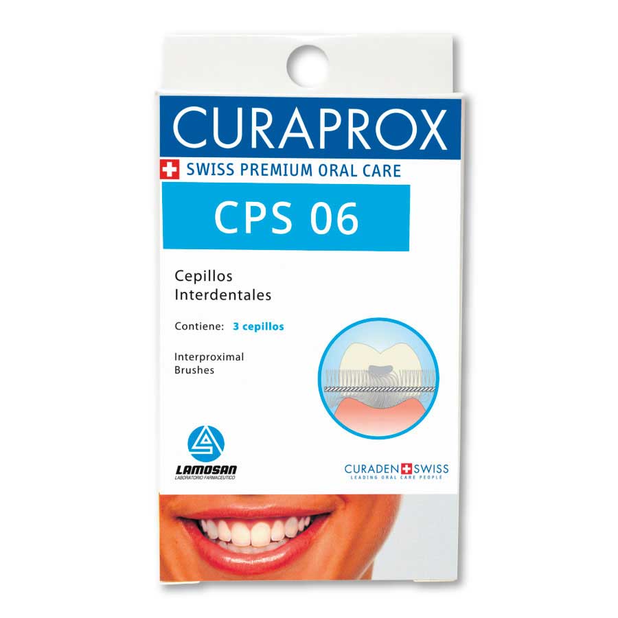 Imagen de  Cepillo Interdental CURAPROX CPS 06 3 unidades