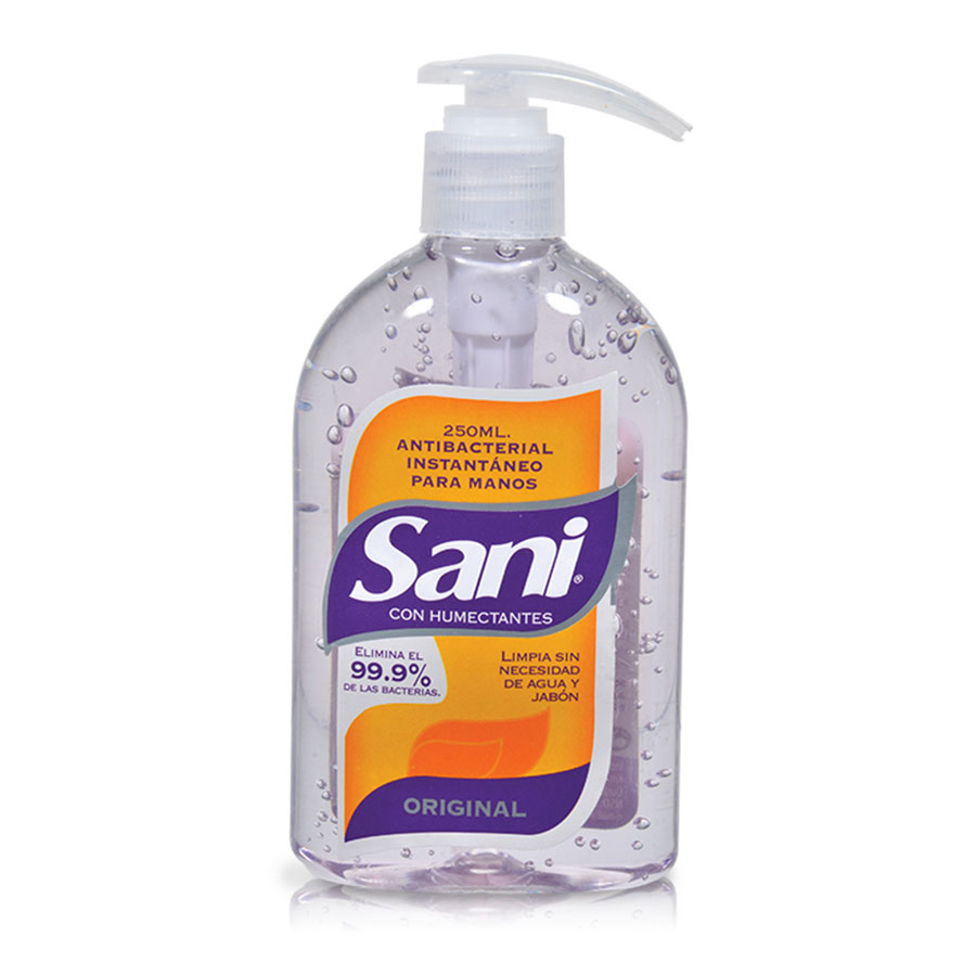 Imagen de  Desinfectante de Manos SANI Original Gel 250 ml