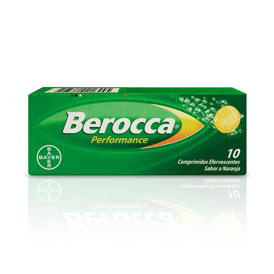 Imagen de  BEROCCA Performance Naranja Tableta Efervescente x 10