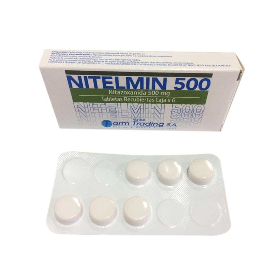 Imagen para  NITELMIN 500 mg FARMTRADING x 6 Tableta                                                                                         de Pharmacys