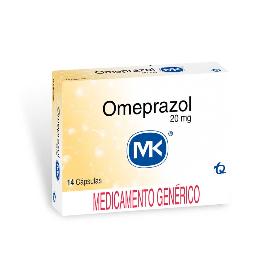 Imagen de  OMEPRAZOL 20 mg TECNOQUIMICAS x 14 Cápsulas