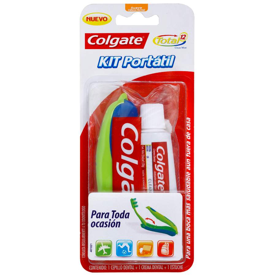 Imagen de  Cepillo dental COLGATE Portable neceser + pasta de 22 ml