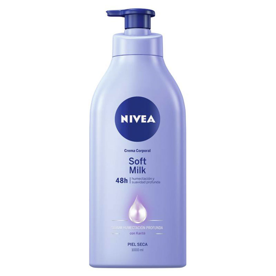 Imagen de  Crema NIVEA Body Soft Milk Piel Seca 1000 ml