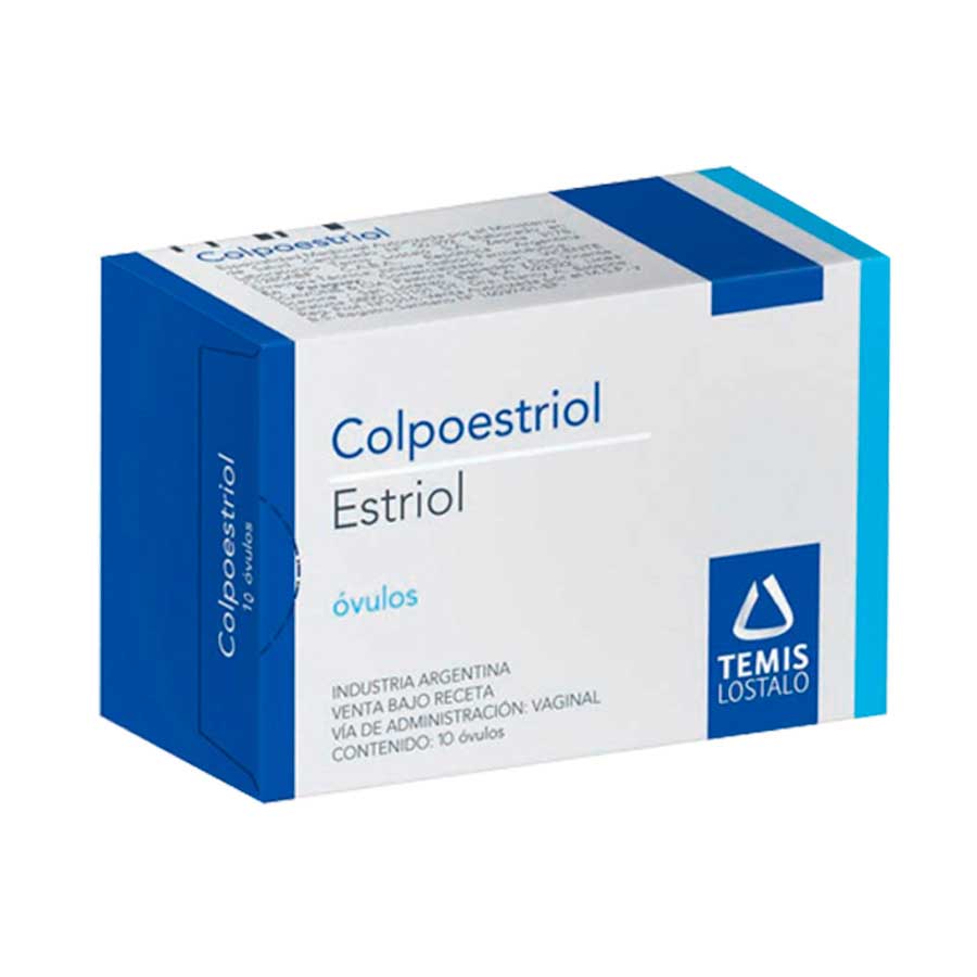Imagen para  COLPOESTRIOL 500 mg x 10 Óvulos                                                                                                de Pharmacys