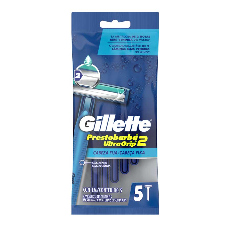 Imagen de  Afeitadora Desechable GILLETTE Ultra Grip 5 unidades