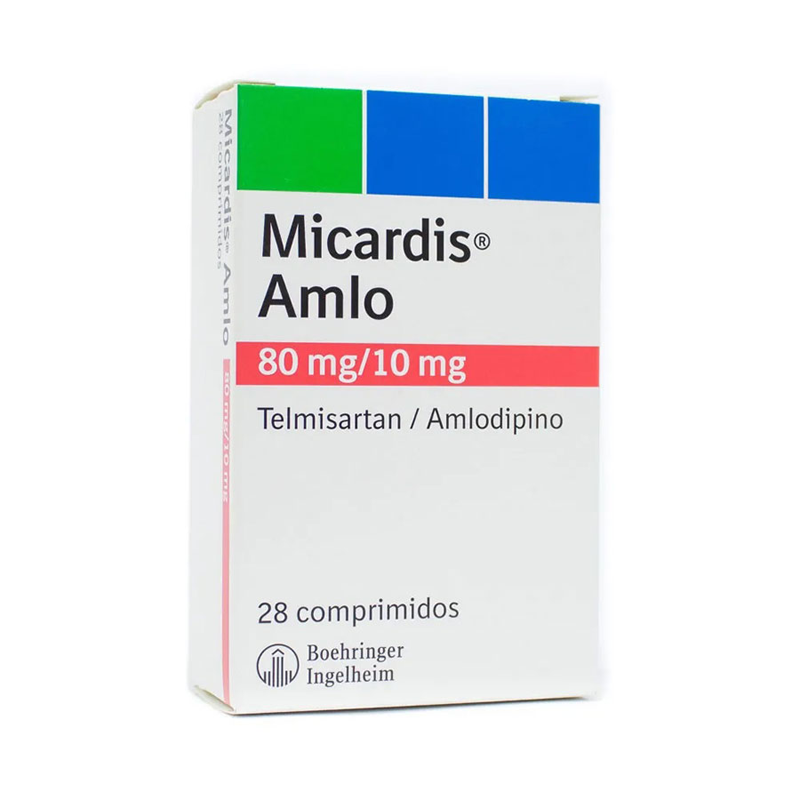 Imagen para  MICARDIS 80 mg x10 mg x 28 Amlo Comprimidos                                                                                     de Pharmacys