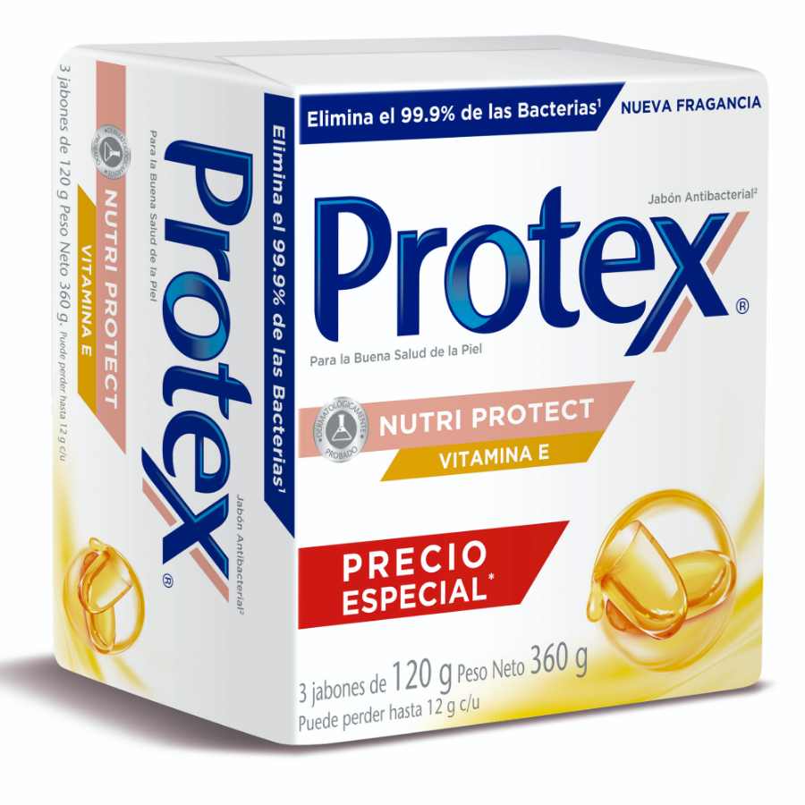 Imagen de  Jabón en Barra PROTEX Vitamina E 3 unidades