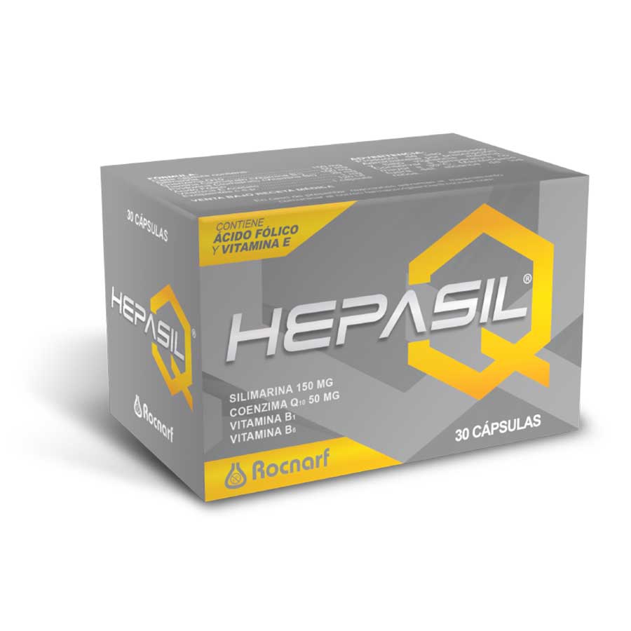 Imagen para  HEPASIL 150 mg x 50 mg x 30 Cápsulas                                                                                           de Pharmacys