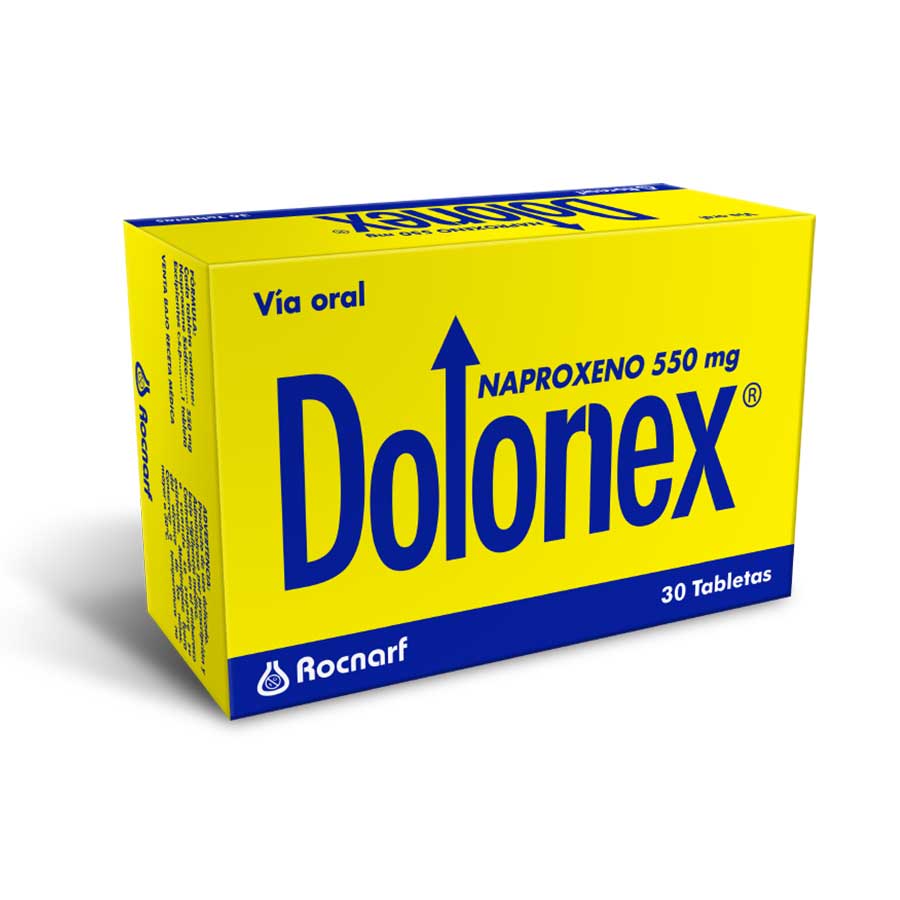 Imagen para  DOLONEX 550 mg ROCNARF x 30 Tableta                                                                                             de Pharmacys