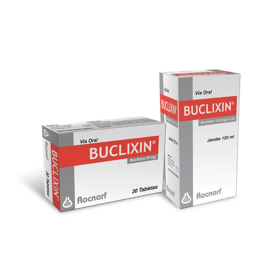 Imagen para  BUCLIXIN 25 mg x 30 Tableta                                                                                                     de Pharmacys